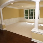 Open plan in new homes in Chester County PA by Chetty Builders.