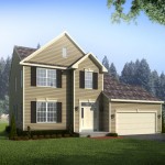Artist's rendering of the Braeburn Chester County pa new homes for sale