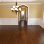 Formal dining room in new construction homes in Delaware by Chetty Builders